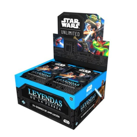 Star Wars Unlimited Leyendas de la Fuerza Caja de Sobres