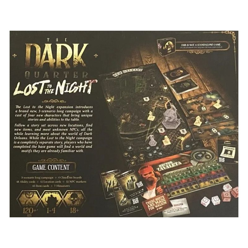 The Dark Quarter Lost to the Night | Juegos de Mesa | Gameria