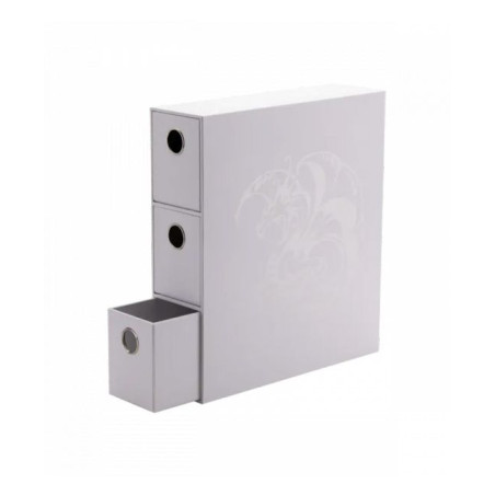 Dragon Shield Fortress Card Drawers White