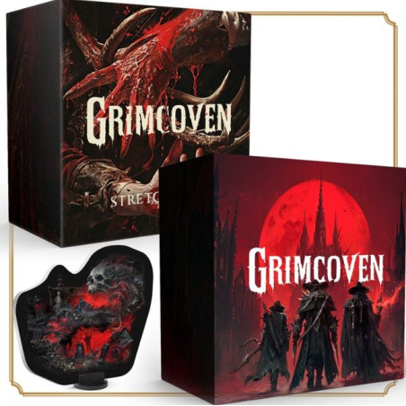 Grimcoven Juego Base + Contenido desbloqueado en la campaña (Edición Estándar con Standees)