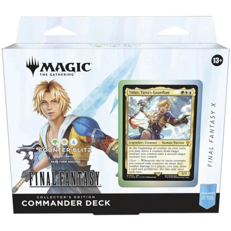 Mtg Final Fantasy Collector's Edition Commander Deck Counter Blitz (Inglés)