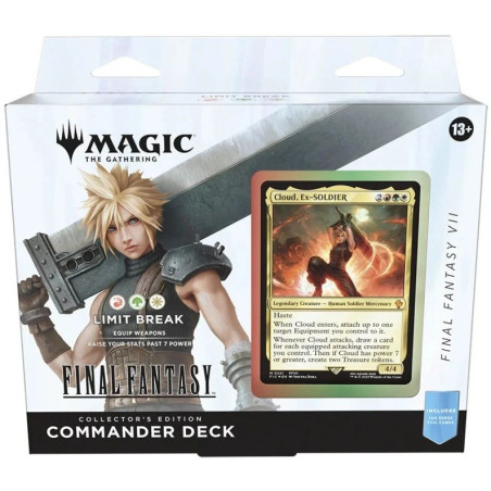 Mtg Final Fantasy Collector's Edition Commander Deck Limit Break (Inglés)