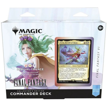 Mtg Final Fantasy Collector's Edition Commander Deck Revival Trance (Inglés)