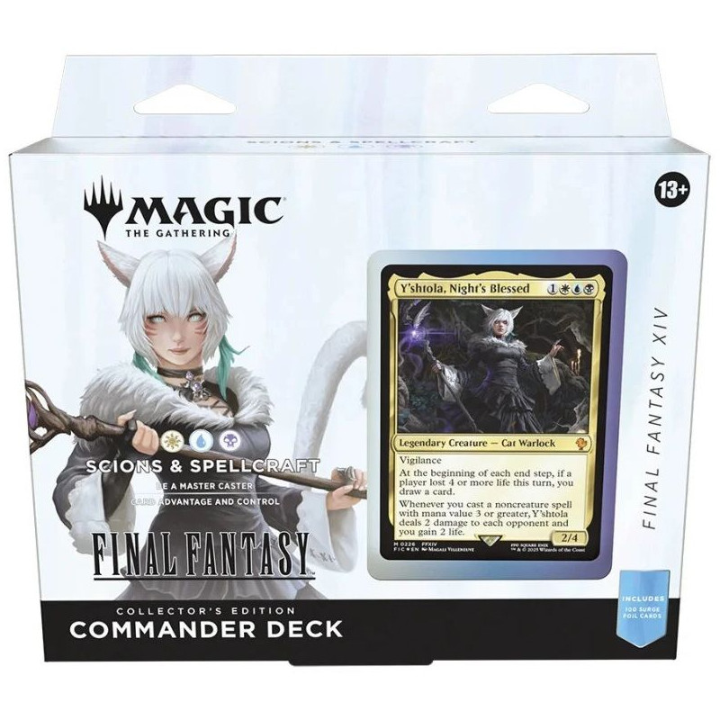 Mtg Final Fantasy Collector's Edition Commander Deck Scions & Spellcraft (Inglés)| Juegos de Cartas | Gameria