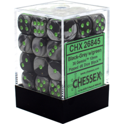 Dados Chessex Gemini 12mm D6 (36 Unidades)
