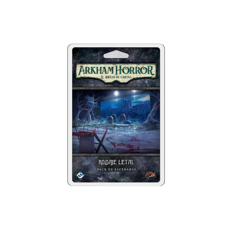Arkham Horror Lcg Rodaje Letal Pack de Escenario | Juegos de Cartas | Gameria