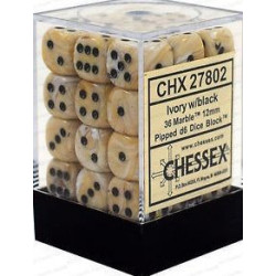 Dados Chessex Signature 12mm D6 (36 Unidades) | Accesorios | Gameria