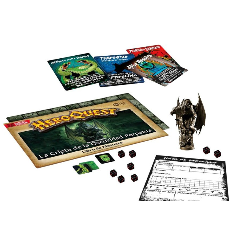 Heroquest la Cripta de la Oscuridad Perpetua | Juegos de Mesa | Gameria