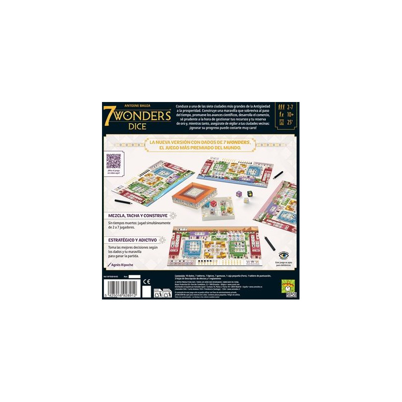 7 Wonders Dice | Juegos de Mesa | Gameria