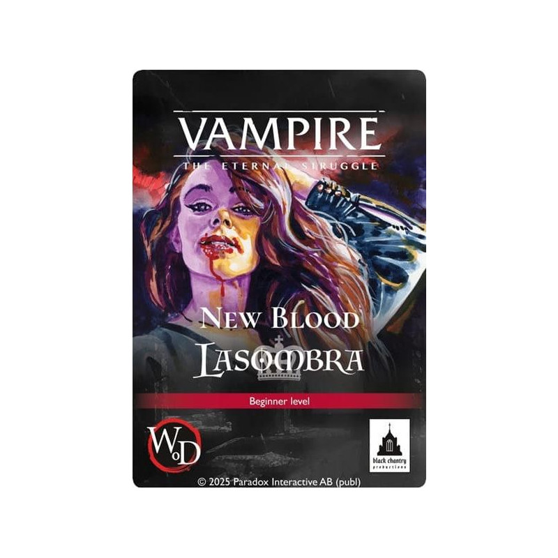 Vtes Fifth Edition New Blood Lasombra (Inglés) | Juegos de Cartas | Gameria