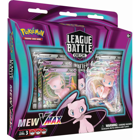 Pokémon Jcc League Battle Deck Mew Vmax Inglés