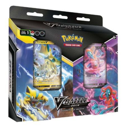Pokémon Jcc League Battle V Battle Deck Zeraroa vs Deoxys (Inglés)