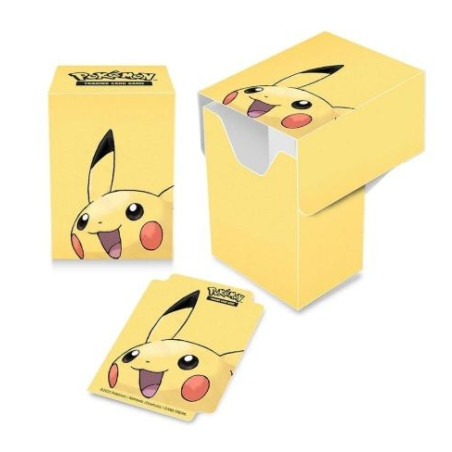 Caja Ultra Pro Pokémon Pikachu Full View Deck Box