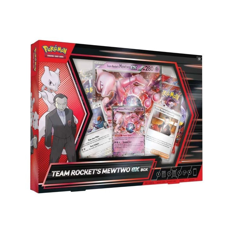 Pokémon Team Rocket's Mewtwo Ex Box (Inglés) | Juegos de Cartas | Gameria