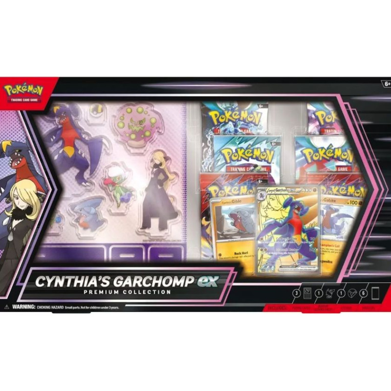 Pokémon Team Cynthia's Garchomp Ex Premium Collection (Inglés) | Juegos de Cartas | Gameria