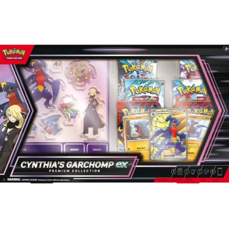 Pokémon Team Cynthia's Garchomp Ex Premium Collection (Inglés)