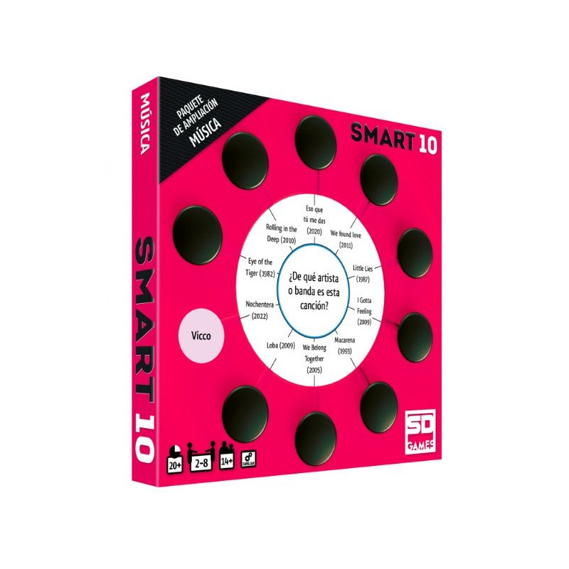 Smart 10 Música | Juegos de Mesa | Gameria