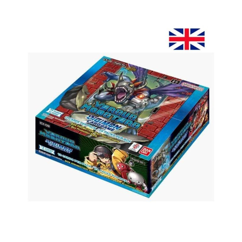 Digimon Card Game Versus Monsters EX09 Extra Booster Display (Íngles)  | Juegos de Cartas | Gameria