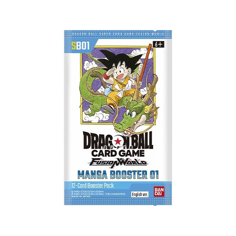 Dbs Fusion World Manga Booster SB01 Sobre | Juegos de Cartas | Gameria