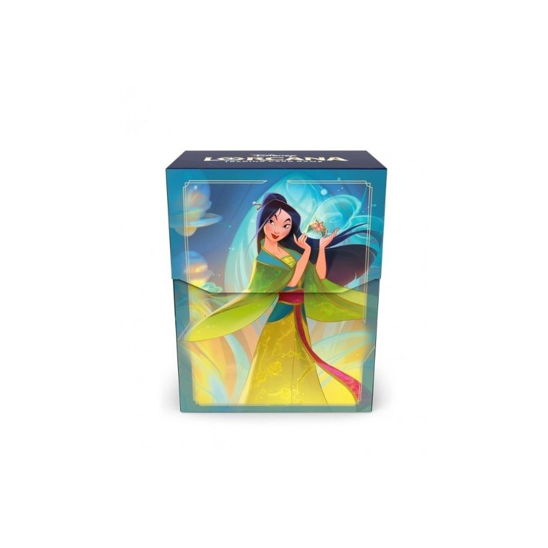 Lorcana Fabled Deck Box Modelo Mulan | Juegos de Cartas | Gameria