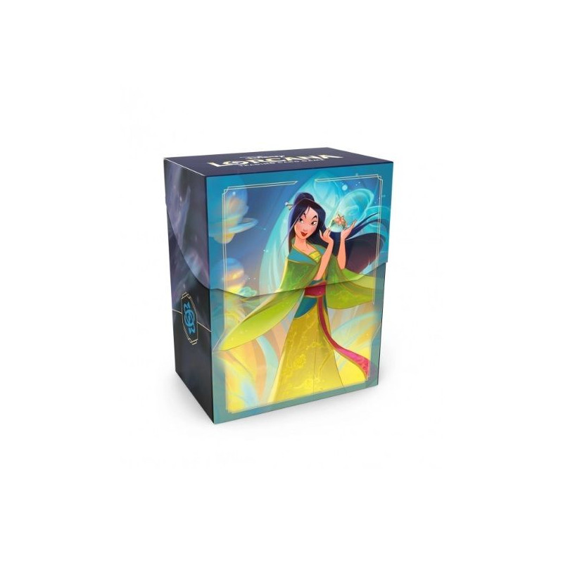 Lorcana Fabled Deck Box Modelo Mulan | Juegos de Cartas | Gameria