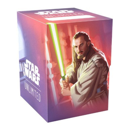 Caja Star Wars Unlimited  Soft Crate Qui-Gon Jinn