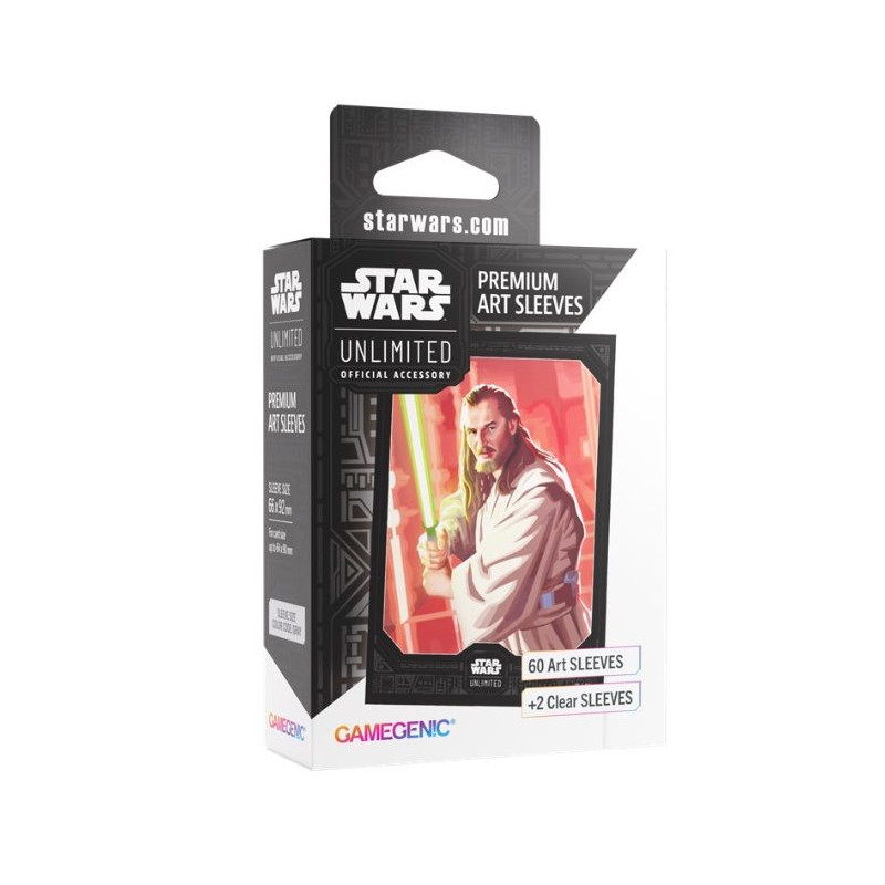 Fundas Star Wars Unlimited Art Sleeves Qui-Gon Jinn | Accesorios | Gameria