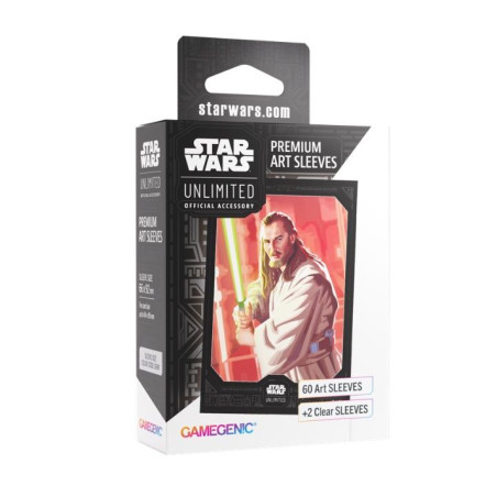Fundas Star Wars Unlimited Art Sleeves Qui-Gon Jinn