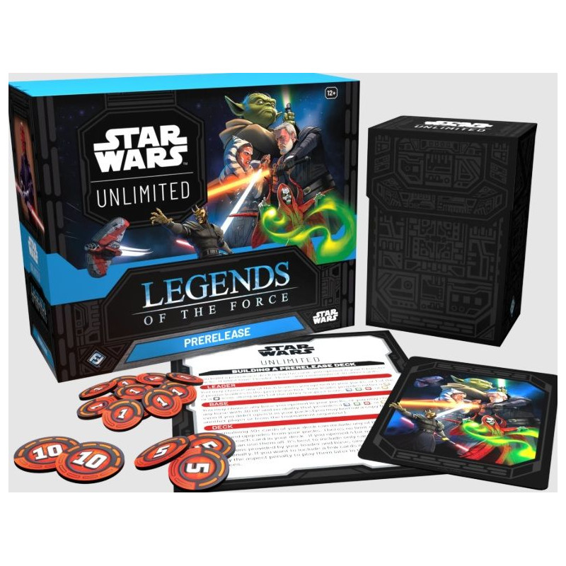 Star Wars Unlimited Legends of the Force Caja de Presentación (Inglés) | Juegos de Cartas | Gameria