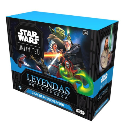 Star Wars Unlimited Leyendas de la Fuerza Caja de Presentación