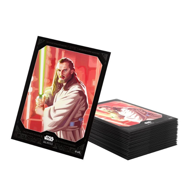 Fundas Star Wars Unlimited Art Sleeves Qui-Gon Jinn | Accesorios | Gameria