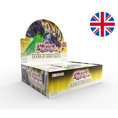 Tcg Yugioh Doom of Dimensions Caja (Inglés)