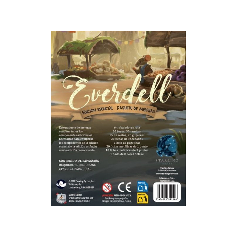 Everdell Edición Esencial Paquete De Mejoras | Juegos de Mesa | Gameria