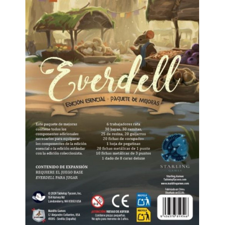 Everdell Edición Esencial Paquete De Mejoras