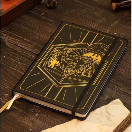 Cuaderno Dungeons & Dragons Rpg 5e Journal Black