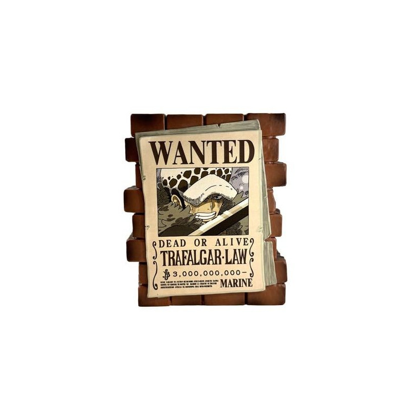 Hucha One Piece Law Wanted | Figuras y Merchandising | Gameria