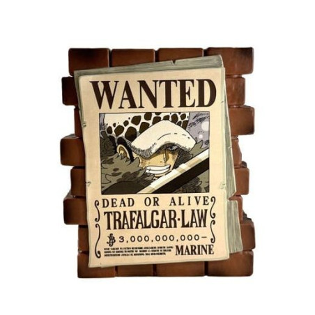Hucha One Piece Law Wanted