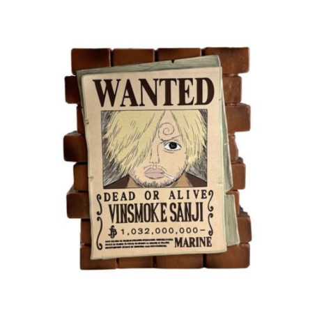 Hucha One Piece Sanji Wanted