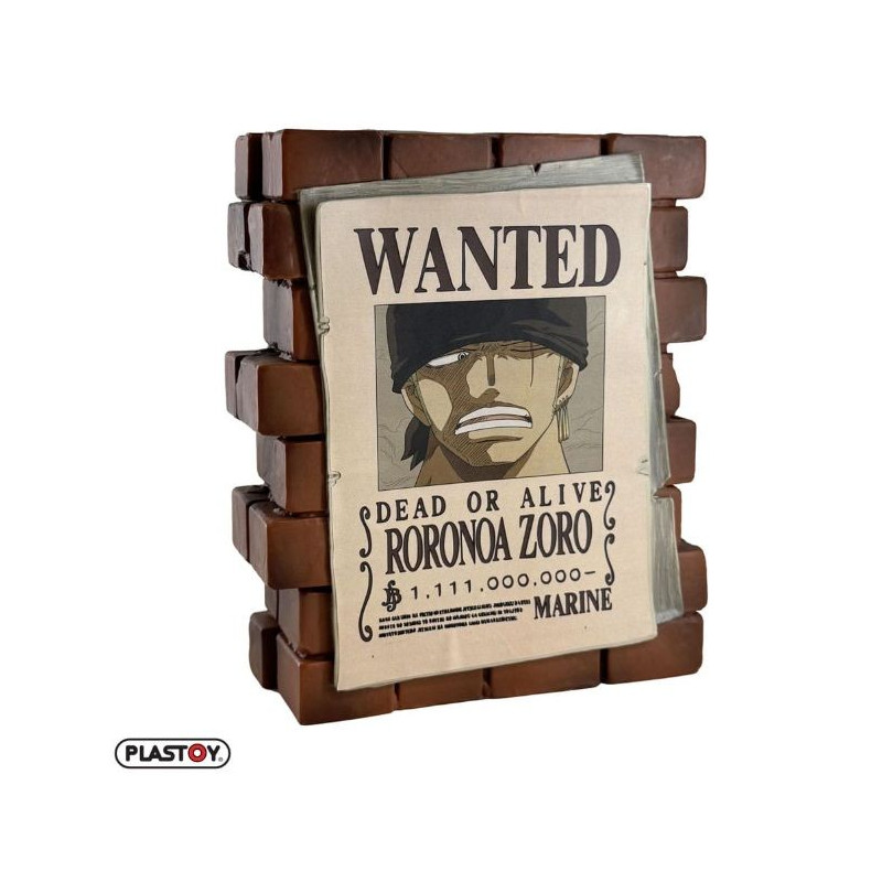 Hucha One Piece Zoro Wanted | Figuras y Merchandising | Gameria