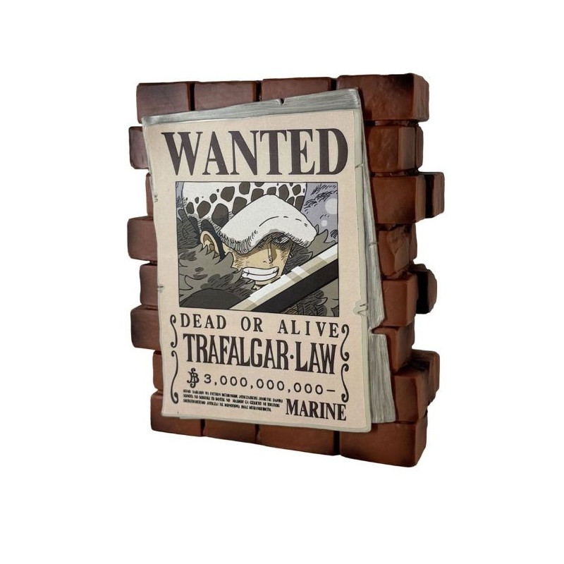Hucha One Piece Law Wanted | Figuras y Merchandising | Gameria