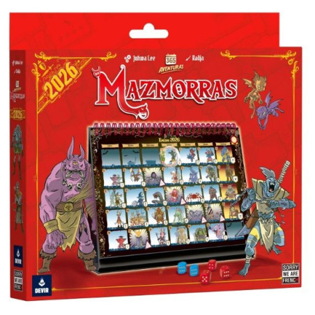 Calendario 365 Adventures Dungeon