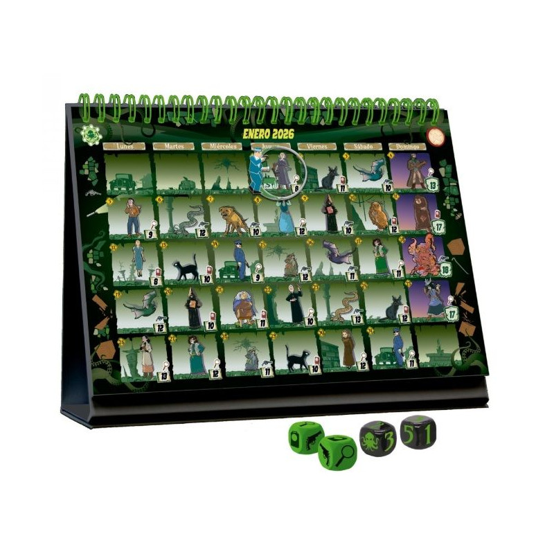 Calendario 365 Adventures Cthulhu | Juegos de Mesa | Gameria