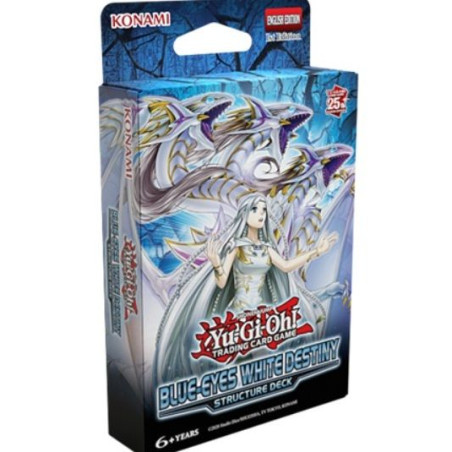 Tcg Yugioh Blue Eyes White Destiny Baraja De Estructura (Inglés)