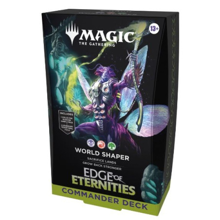 Mtg Commander Edge of Eternity World Shaper (Inglés)