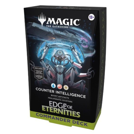 Mtg Commander Edge of Eternity Counter Intelligence (Inglés)
