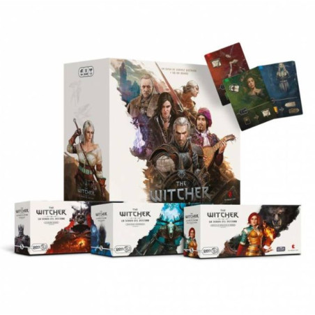 The Witcher La Senda del Destino Deluxe + Cacería Salvaje + Monstruos Legendarios + Triss + Promo