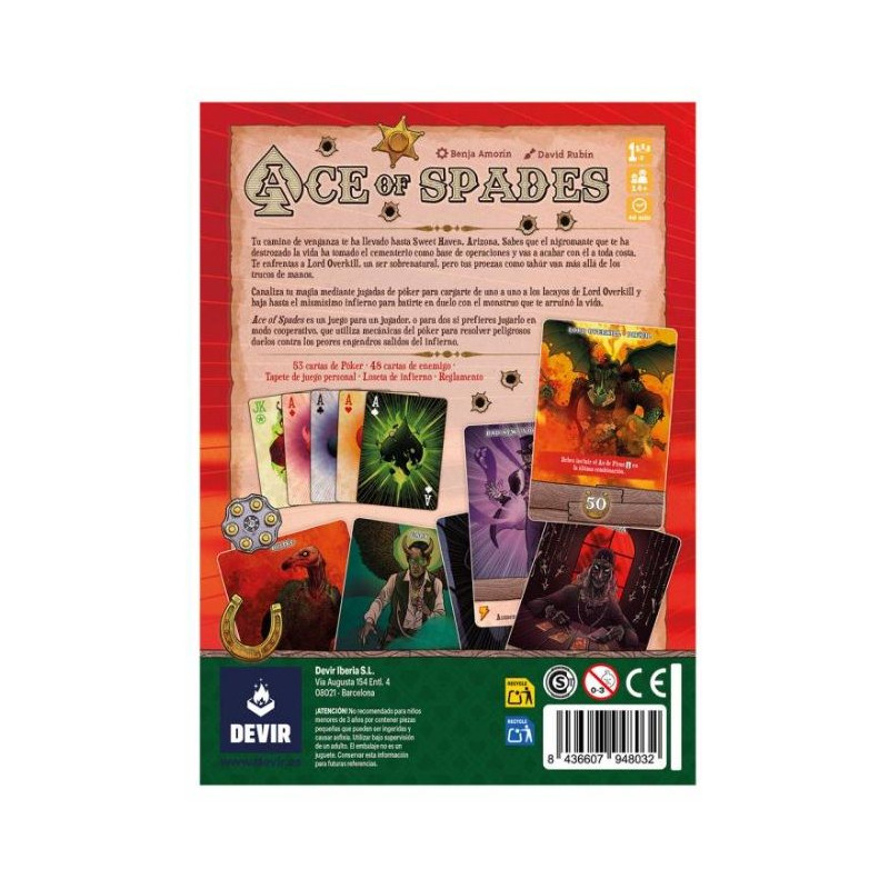 Ace of Spades | Juego de Mesa | Gameria