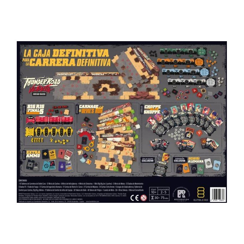 Thunder Road Vendetta Maximum Chrome | Juegos de Mesa | Gameria