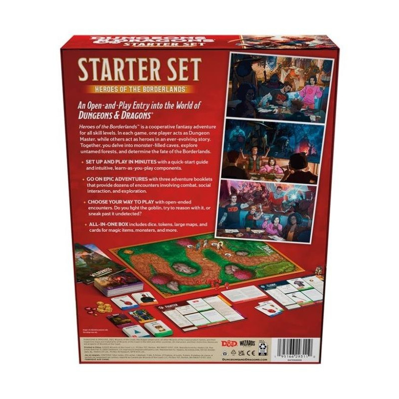 D&D 5ª Edición Starter Set Heroes of the Borderlands (Inglés) | Rol | Gameria