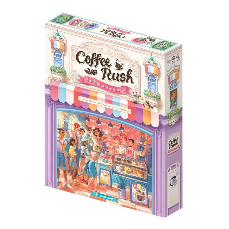Coffee Rush Tartas Deliciosas | Juegos de Mesa | Gameria